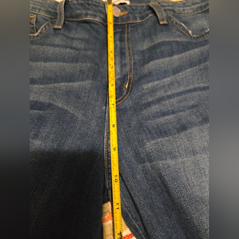 Flying Monkey Dark Blue Distressed Jeans - Picture 13 of 16